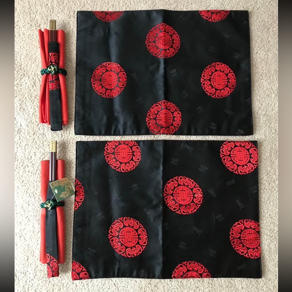 Chinese Place Setting for 2